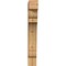 Ekena Millwork Olympic Block Rough Sawn Bracket, Western Red Cedar, 4"W x 18"D x 30"H BKT04X18X30OLY05RWR - alternate 3